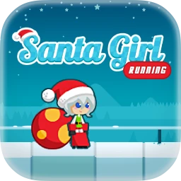 Santa Girl Running Online