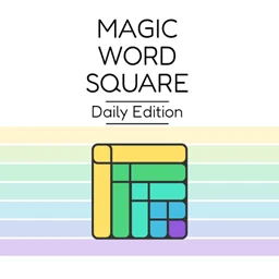 Magic Word Square - Daily Edition