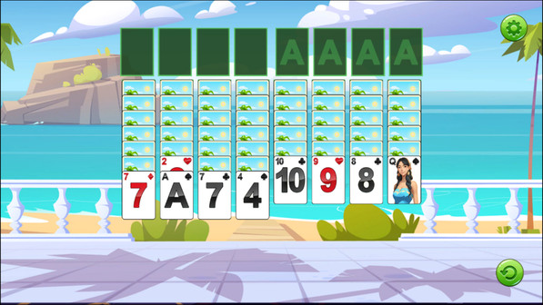 Hawaiian Solitaire screenshot