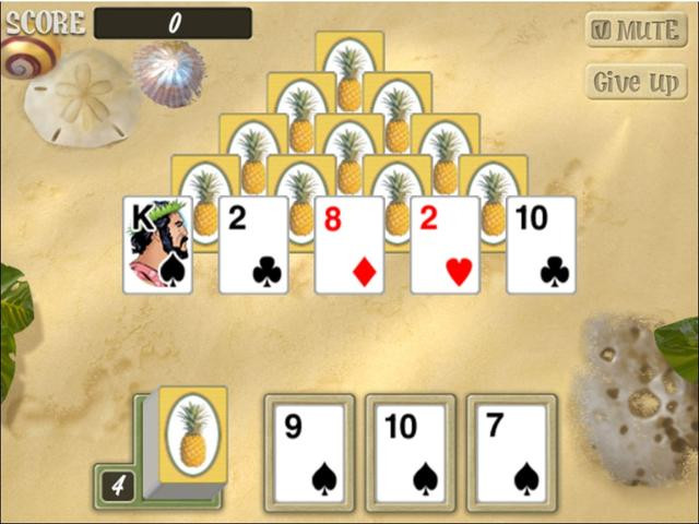 Aloha Solitaire - Web - WildTangent Games