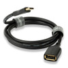 QED Connect USB A(F) a C(M) - 0.15m