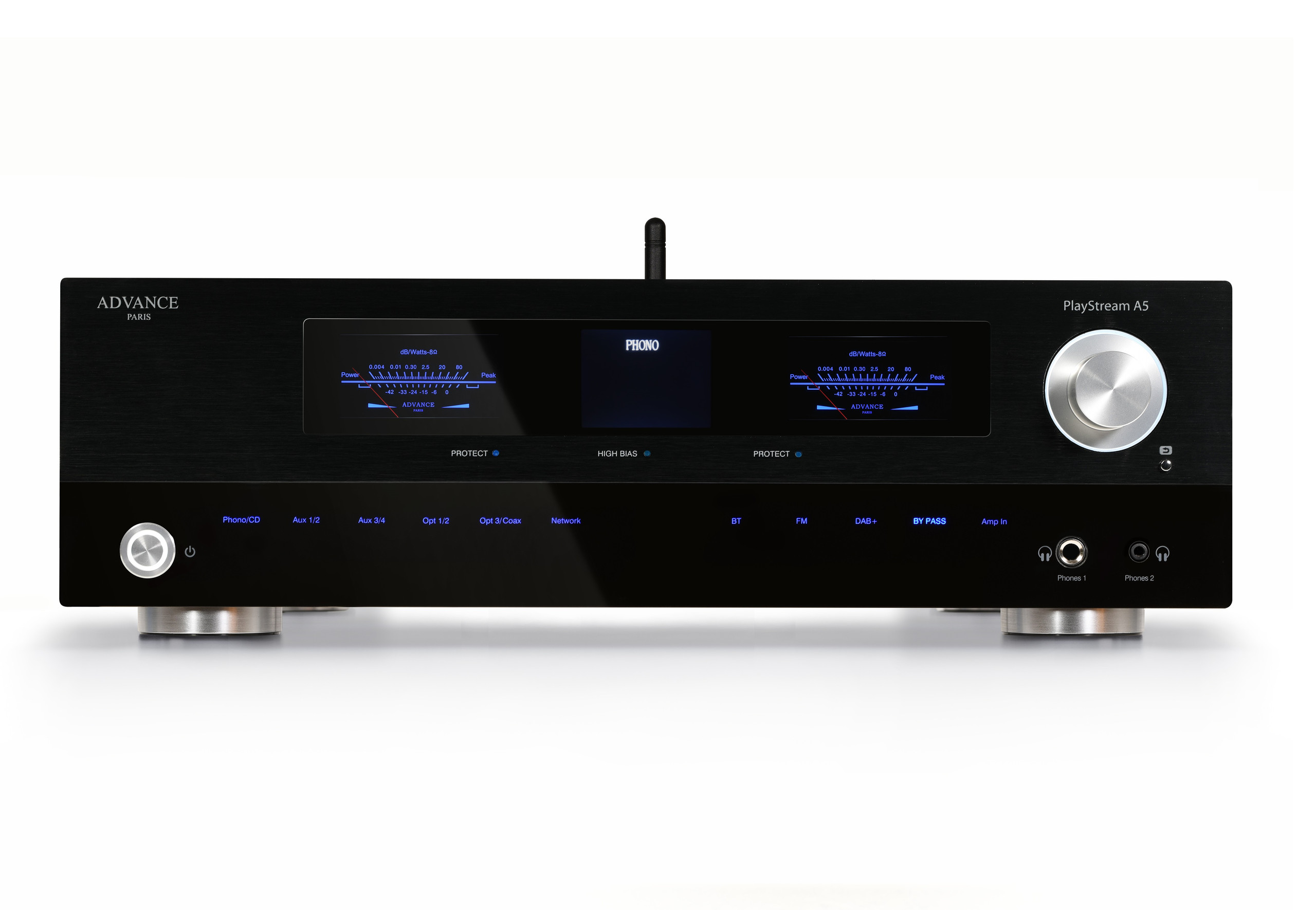Advance Acoustic PlayStream A5 – Amplificatore Integrato Con Bluetooth E Supporto Spotify, Nuovo