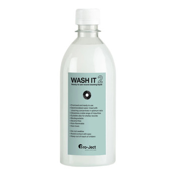 Pro-Ject Wash It Líquido Limpiador de Vinilos 500ml