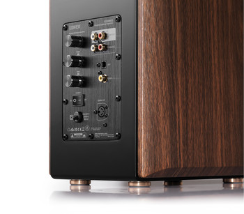 Edifier S2000 MK III Parlante HiFi Activo Madera Bluetooth Optico