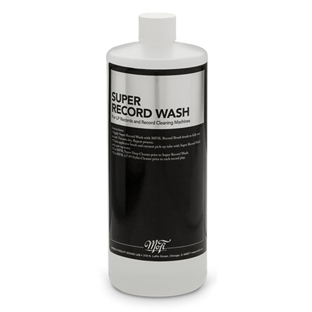MoFi Super Record Wash - Líquido Limpiador de Discos LP