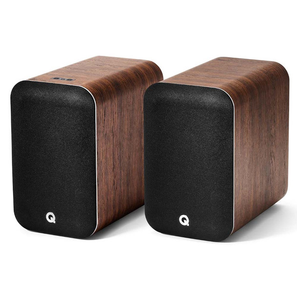 Q Acoustics M20 Parlantes Bookshelf Activos Madera HiFi