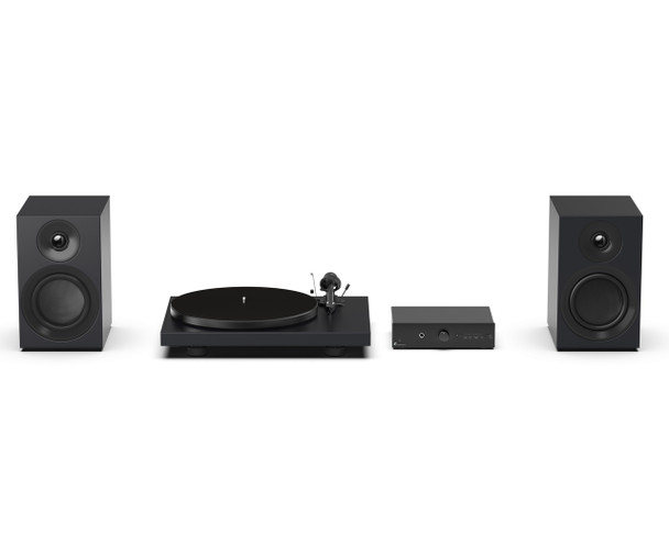 Pro-Ject Colourful Audio System E - Set de Audio - Negro
