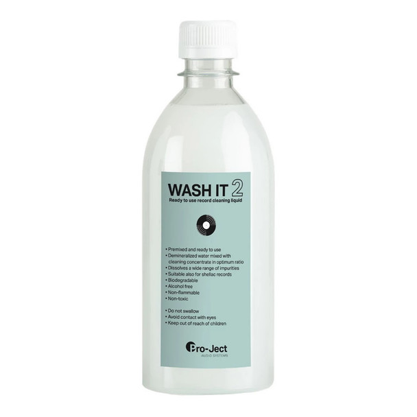 Pro-Ject Wash It Líquido Limpiador de Vinilos 500ml