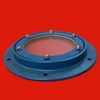 Tate-Jones 6ROP/Q Quartz Lens, Round Carbon Steel Observation Port