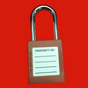 Safety Lockout/Tagout Plastic Padlock 