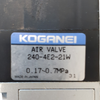 Koganei 240-4E2-21W 2 Position Double Solenoid Air Valve