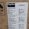 Dayton 36VF91 General Purpose Motor: Totally Enclosed Fan Cooled, C-Face/Rigid Base Mount, 3 HP, Missing Fan Cover