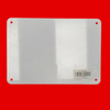 Condor 15H985 7" x 10" Aluminum "DANGER Confined Space Enter By Permit Only" Sign