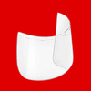 Crews Inc. 181540 8" x 15-1/2" Regular Face shield