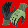 NSI 293055TC KutShieldz CR3 Touchscreen Reinforced Thumb Crotch Foam Nitrile Palm Coated 18-Gauge Level 3 Cut Resistant Gloves, Size Small