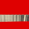 Optibelt Corporation 450H100 ZR Synchronous Timing Belt - H, 0.5000 in Pitch, 45.0000 in Overall Length, 1.0000 in Width, 90 Teeth, Neoprene Material
