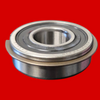 SKF 6204-2RS1NR/QE6 Single-Row Deep Groove Ball Bearing with Rubber Seals and Snap Ring Groove, 20mm Bore