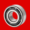 Fafnir 5200K Angular Contact Bearing - 10 mm Bore, 30 mm OD, 0.5625 in Width, Open, Without Snap Ring, 20 ° Contact Angle