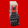 Omron 24 VDC Miniature Power Relay, 4-pole, Plug-In Terminal, MY4ZN-D, with PYF14A-E-US Socket