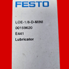 Festo 159620 LOE-D Series Mini Lubricator, 1/8 in Port, 1300 Lpm Flow Rate, 0 to 16 bar Pressure, Polycarbonate Bowl