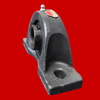 SealMaster NP-19 Pillow Block Ball Bearing Unit, 2-Bolt Base, 1-3/16 in Bore, Cast Iron Material, Standard Duty, Non-Expansion Bearing (Fixed)