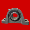 Browning VPLE-224 Pillow Block Ball Bearing Unit - 2-Bolt Base, 1-1/2 in Bore, Cast Iron Material, Standard Duty, Non-Expansion Bearing (Fixed), No Locking Collar
