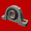 Browning VPLE-224 Pillow Block Ball Bearing Unit - 2-Bolt Base, 1-1/2 in Bore, Cast Iron Material, Standard Duty, Non-Expansion Bearing (Fixed), No Locking Collar