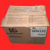 KleenGuard 38941 A35 2XL Coveralls Hooded, Elastic Wrist, Elastic Ankle, White, Box of 25
