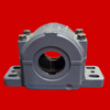 Link-Belt P2-6840F-1 Four Bolt Split Pillow Block Housing, 2-1/2" Bore 