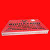 NSI 29876 P1014 Biohazard Eating, Drinking, Smoking, Applying Cosmetics, And Handling Contact Lenses Are Prohibited In This Area with Graphic Safety Sign 10"x14" Pack of 20