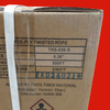 Taofibre TRS-038-S 3/8" 2300°F Three-Ply Twisted Ceramic Fiber Rope, 50FT