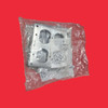  Hubbell Raco 907 4 in. Square Cover, For 2-Duplex Receptacles- 6PK