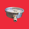 Ashcroft 35-1009-SW-02L-30IMV&30# Stainless Steel Pressure Gauge, 3-1/2" Dial, 30 inHg vac to 30 PSI