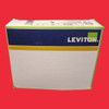 Leviton WP2-G Weatherproof Cover, 1-Gang 2.25" Dia., FS/FD Box Mount, IP64, NEMA 3R, Vertical Self Closing Lid - Gray