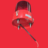 Patlite Corporation 100VAC, 3-Screw Mounting, Red Rotating Light Beacon SKC-210A-R