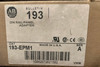 Allen Bradley 193-EPM1 Overload Relay DIN Rail Mount Adapter