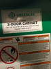 Greenlee 5660L 56 x 60 x 24-Inch Heavy Duty Steel Storage Utility Cabinet