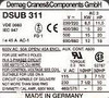 Mannesmann Demag DSUB311 Amp Contactor 