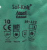 Sol-Knit Chemical Resistant Gloves 39-122: 47 mil Glove Thick, 12 in Glove Lg,  (Pack of 3)