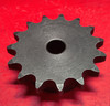 Martin 40B15 Sprocket, 40 Chain, 1/2" Pitch, B Style, Plain Bore, 15 Teeth