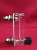 King Instrument 1/4" 0-10 SCFH Air Acrylic Flow Meter