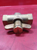 1/2" Air Cock Valve Valve, FNPT x FNPT, Spring Bottom