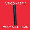 IPSEN Moly All thread 1/4-20 x 1 3/4" L - AB5144-04