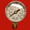 Ashcroft 4000K721, 0-100 PSI Dual Scale Pressure Gauge 