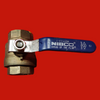 NIBCO 1-1/2" Female Thread Brass Ball Valve, TFP600A