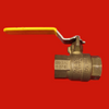 Red-White Valve Corp. 1" LF Brass Full Port Ball Valve, 5544AB