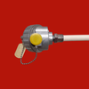Ipsen Type K Thermocouple Unit w/ 17-1/2" Ceramic Protection Tube