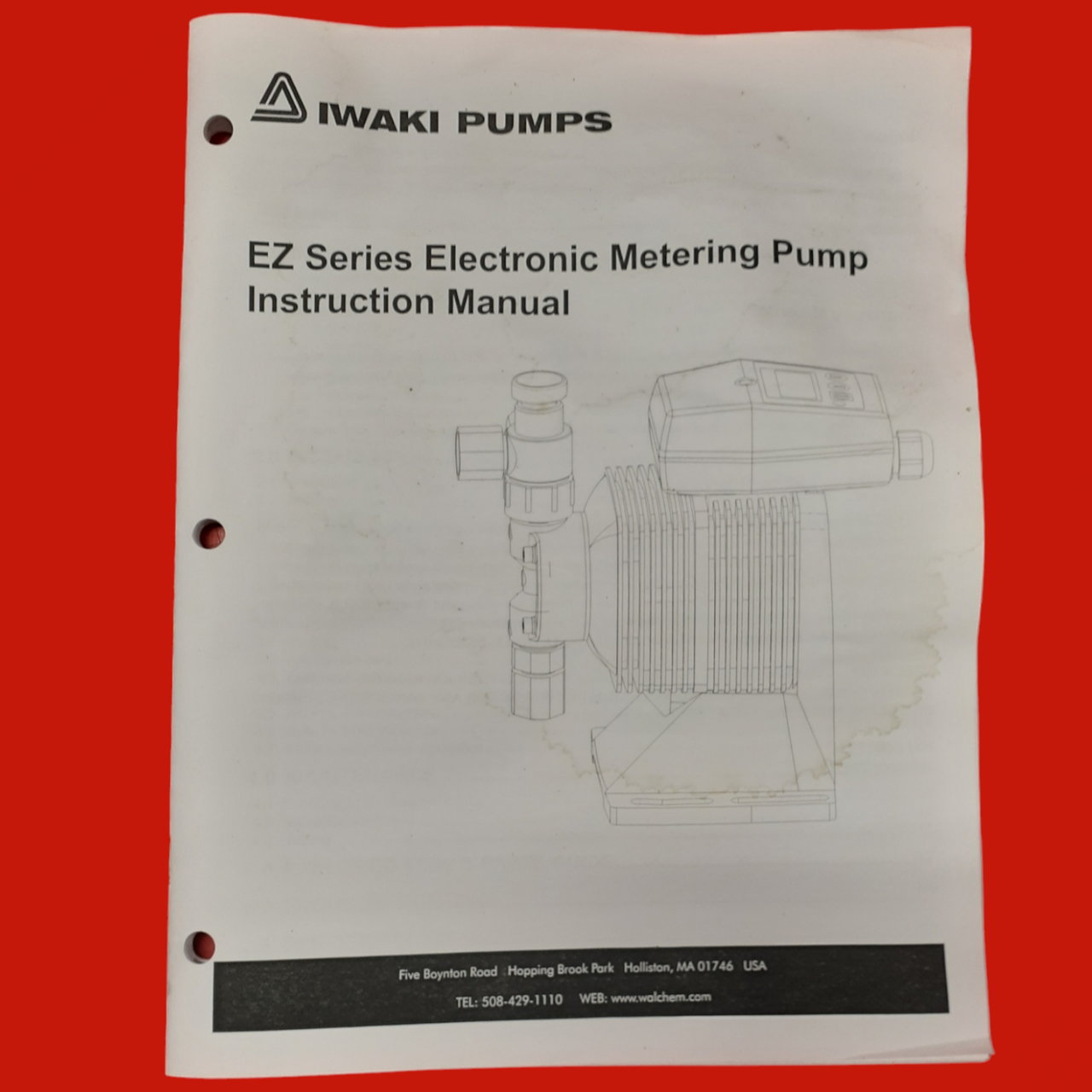 Walchem EZB16D1-VE, EZ Series Electronic Metering Pump