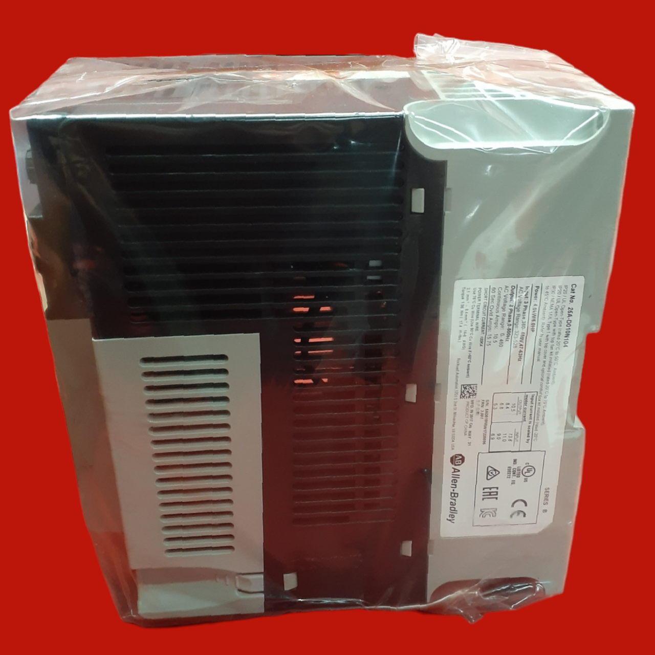 Allen Bradley 25A-D010N104 PowerFlex 523 4kW (5Hp) AC Drive