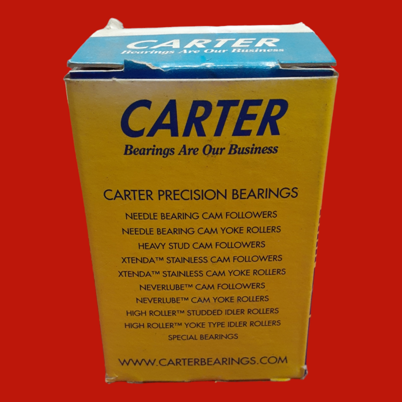 Carter FHR-150-A, 1-1/2" Flanged High Roller Cam Follower